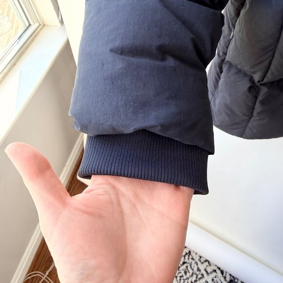 Alex Eagle Sporting Club The Richmond Puffer Jacket Men’s Size S Navy - Picture 11 of 16